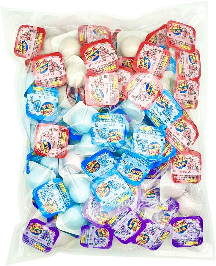 Amazon.co.jp: 丹生堂 ボールラムネ 3種 100個 (コーラー